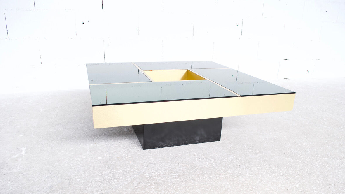 Coffee table bar 70' ny form by Ausenda-Grossi-Gavioli