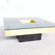 Coffee table bar 70' ny form by Ausenda-Grossi-Gavioli