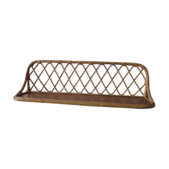 Rattan shelf from the 60