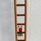 Jeu clown en bois vintage