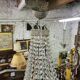 Lustre montgolfiere a pampilles 1 ampoule