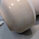 Digoin "perlé" lamp in antique earthenware