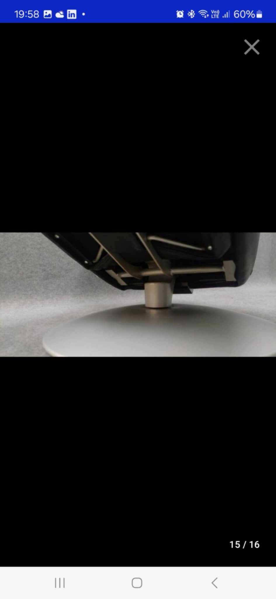 De Sede DS 255 swivel armchair by Thomas Althaus, Switzerland, 2000.