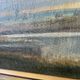 Vintage Landscape oil on canvas With Wooden frame
