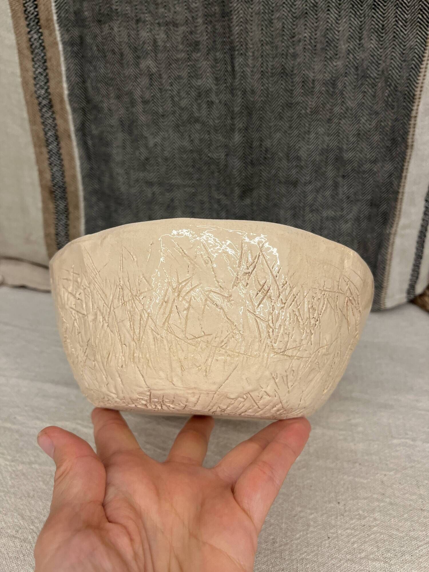 Artisanal salad bowl