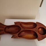 Exotic wood aperitif tray