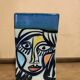 Vase cubiste Alfonso Otero Regal