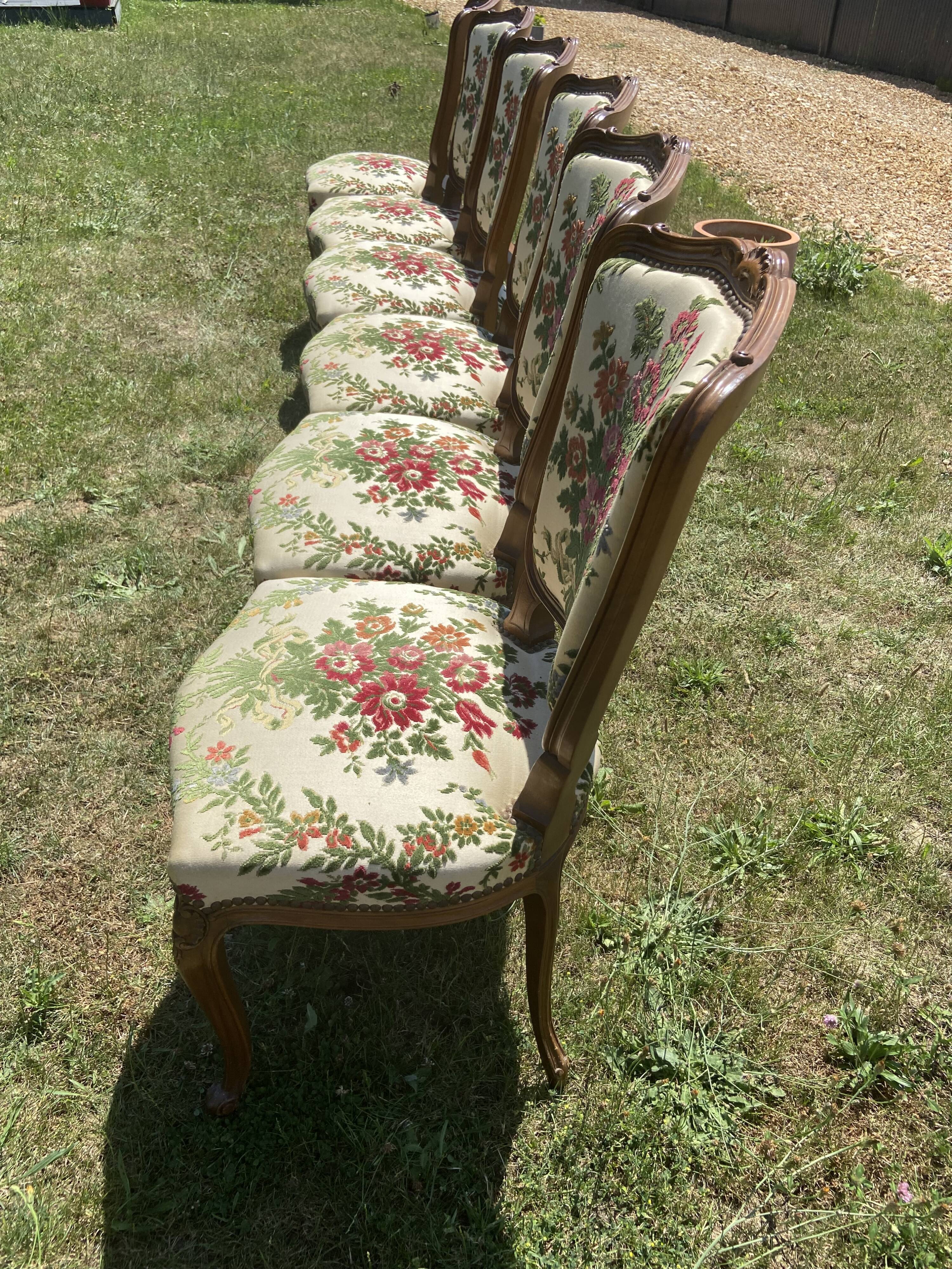 Louis XV style chairs