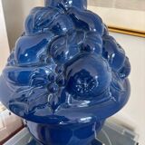 Table lamp - blue ceramic