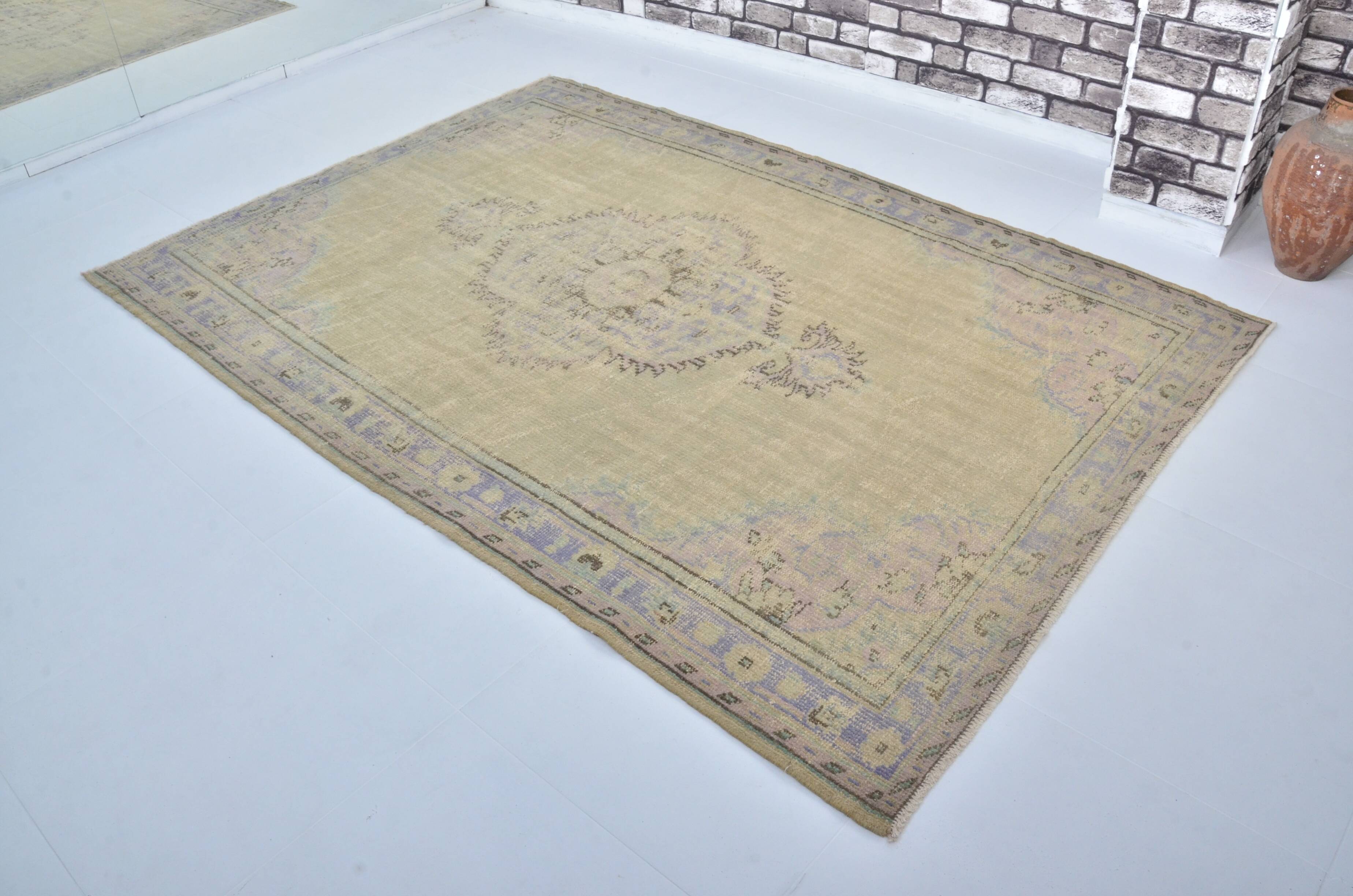 Tapis vintage turc Oushak sku 3201
