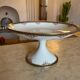 Porcelain fruit cup signed