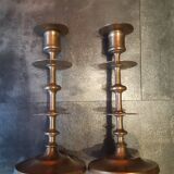 2 Copper Chandeliers