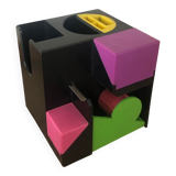 Vintage 80s pencil pot desk organizer