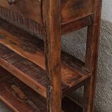 Old wooden console