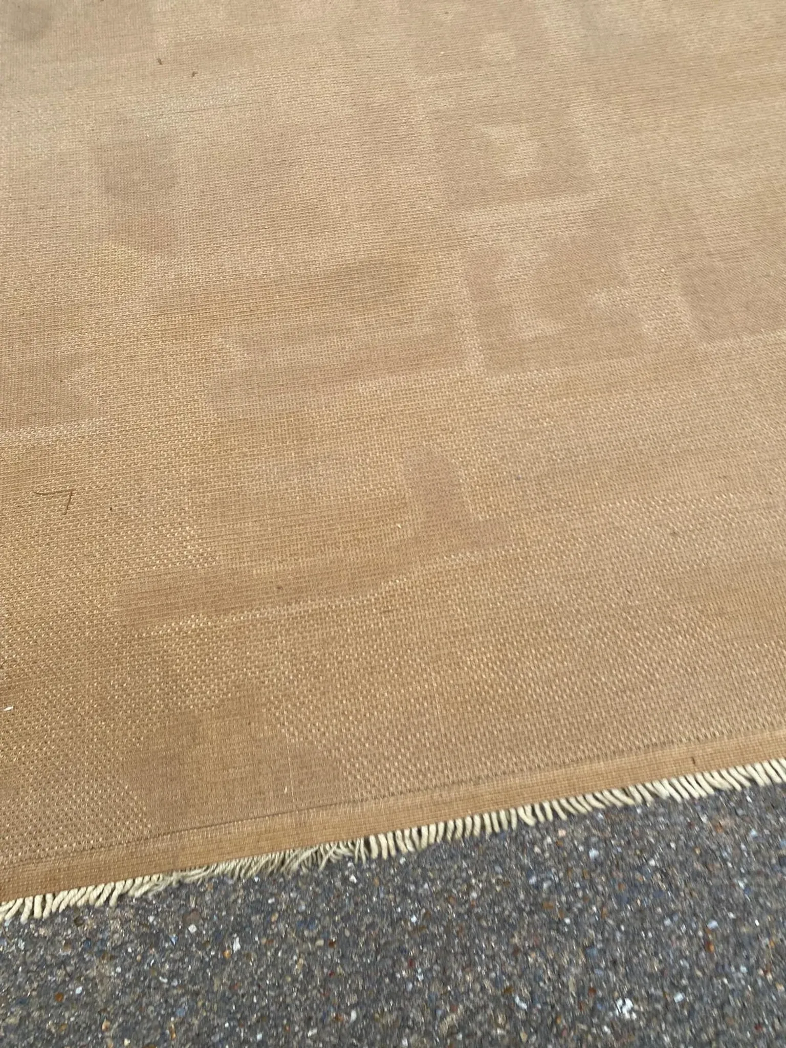 Mid-century scandinavian rug ege berber stratos denmark (183x275) 1970
