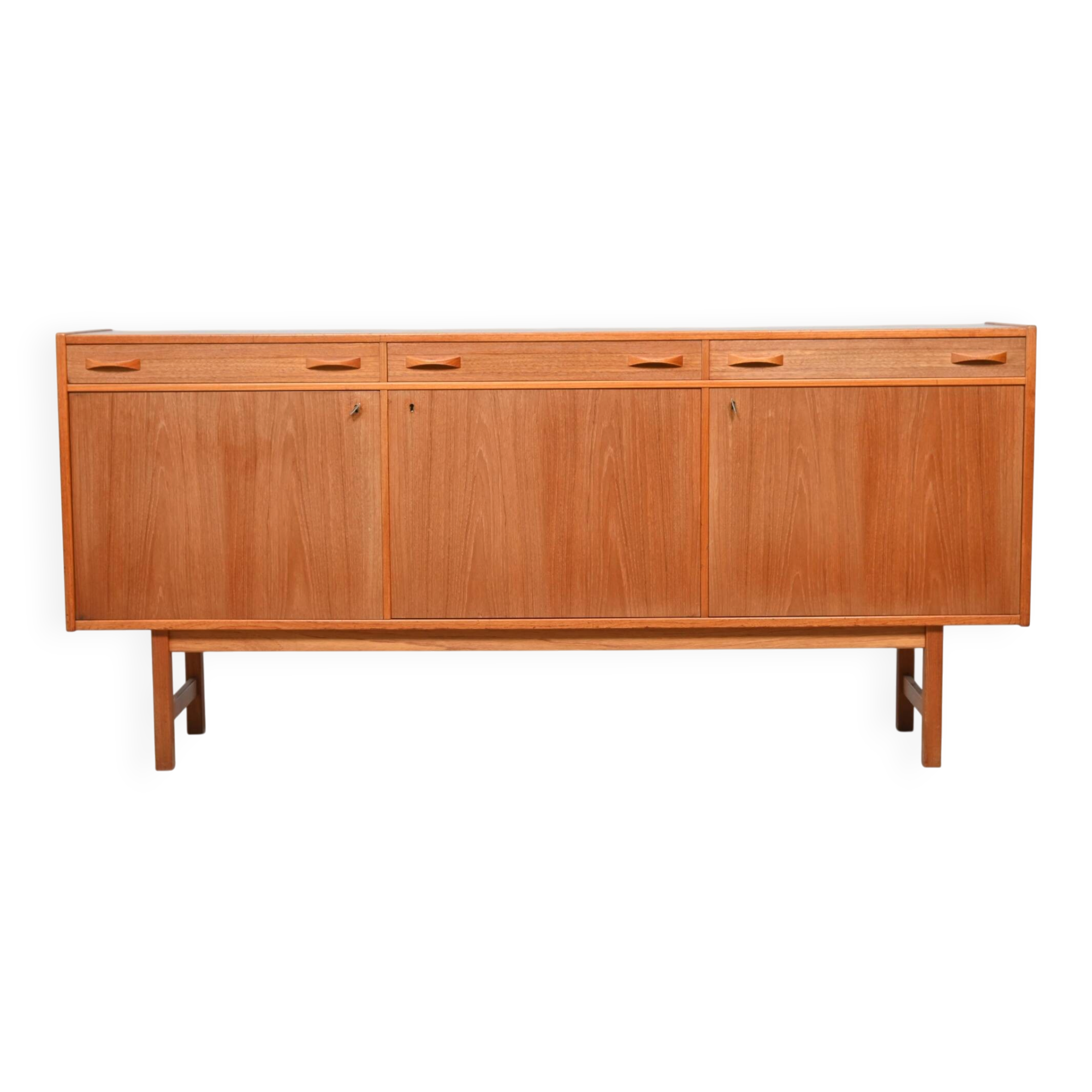 Vintage Scandinavian teak sideboard - Ulferts Tibro - 1960s