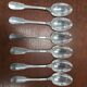 6 tablespoons Christofle silver metal