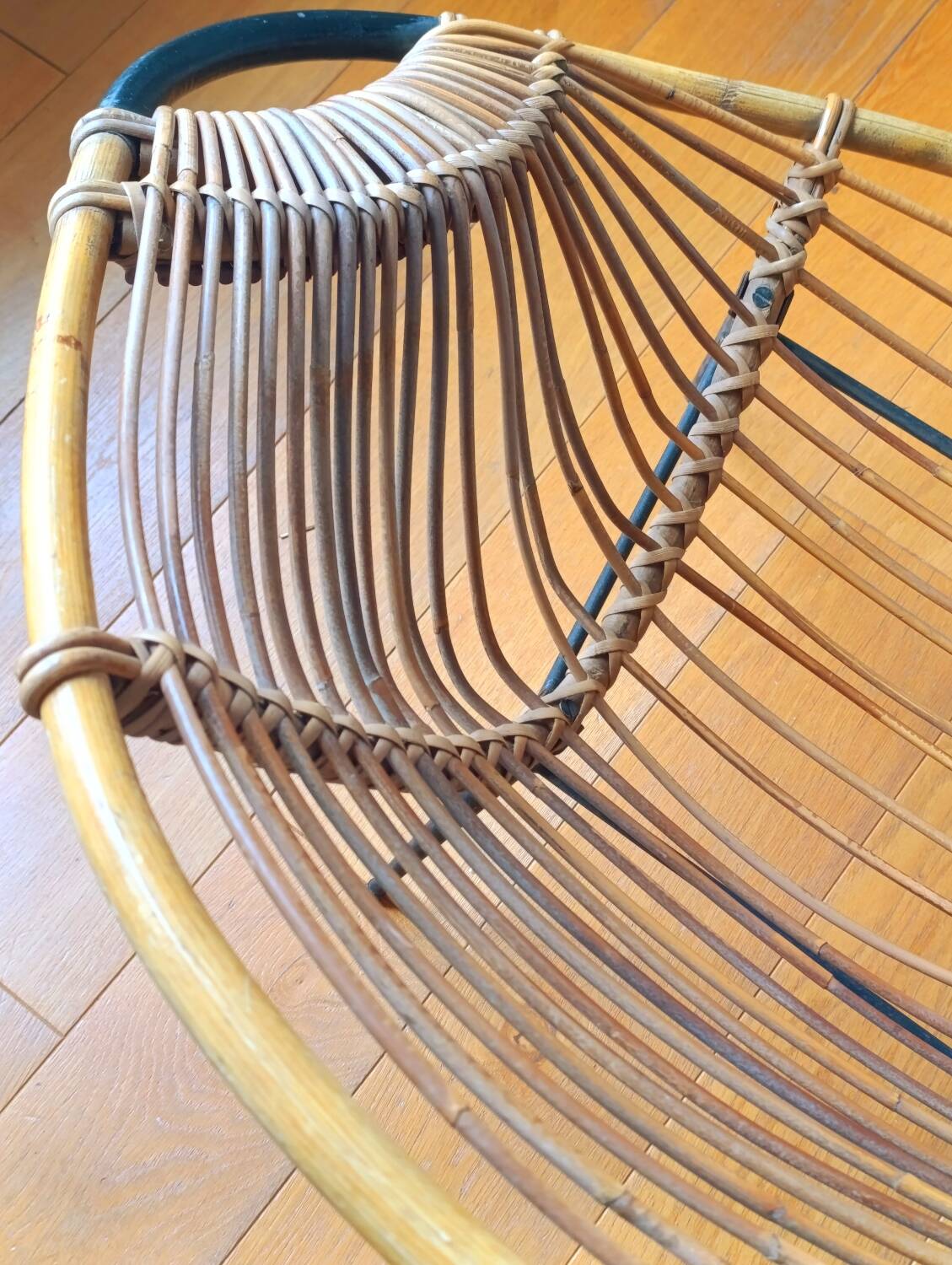 Rattan armchair 1960