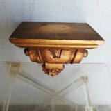 Wall lamp console gilded wood early XXem