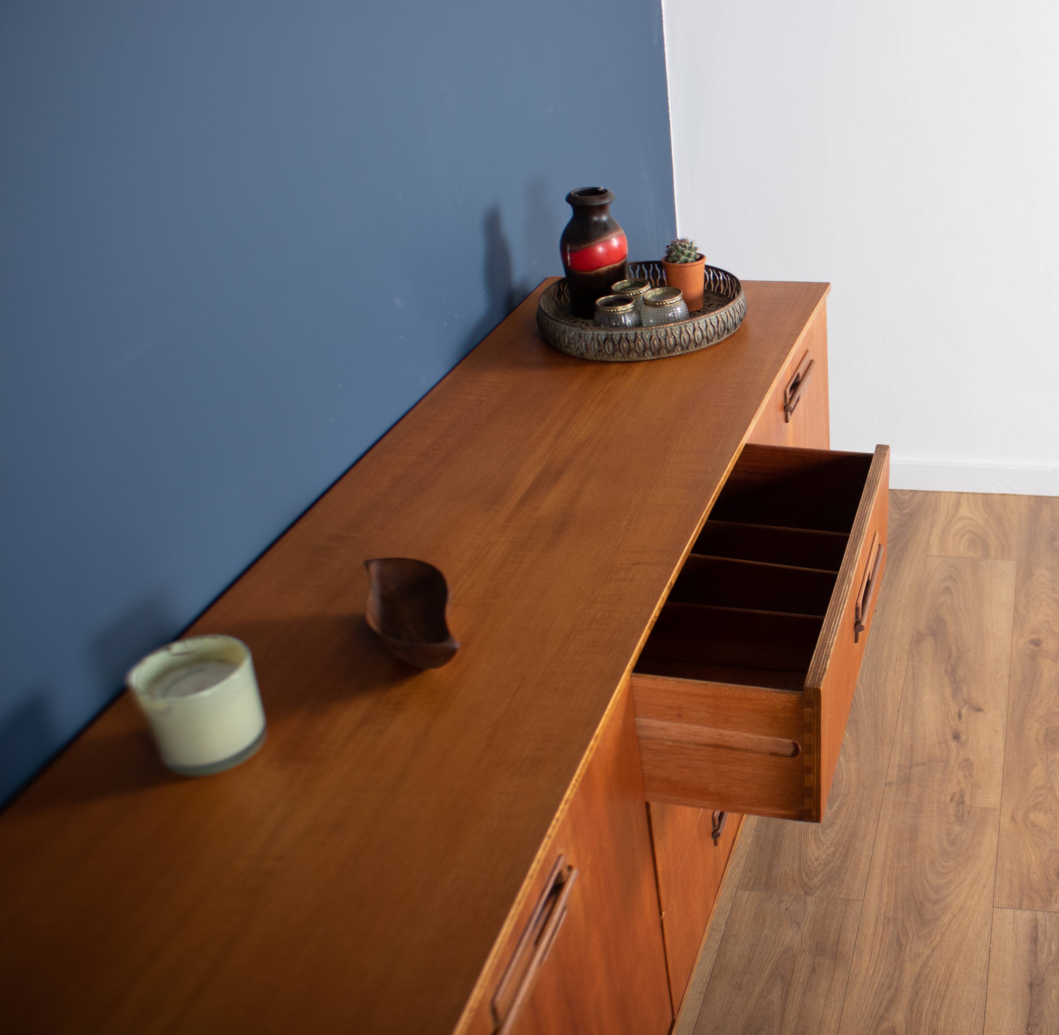 Enfilade danoise teck mid century 1960s