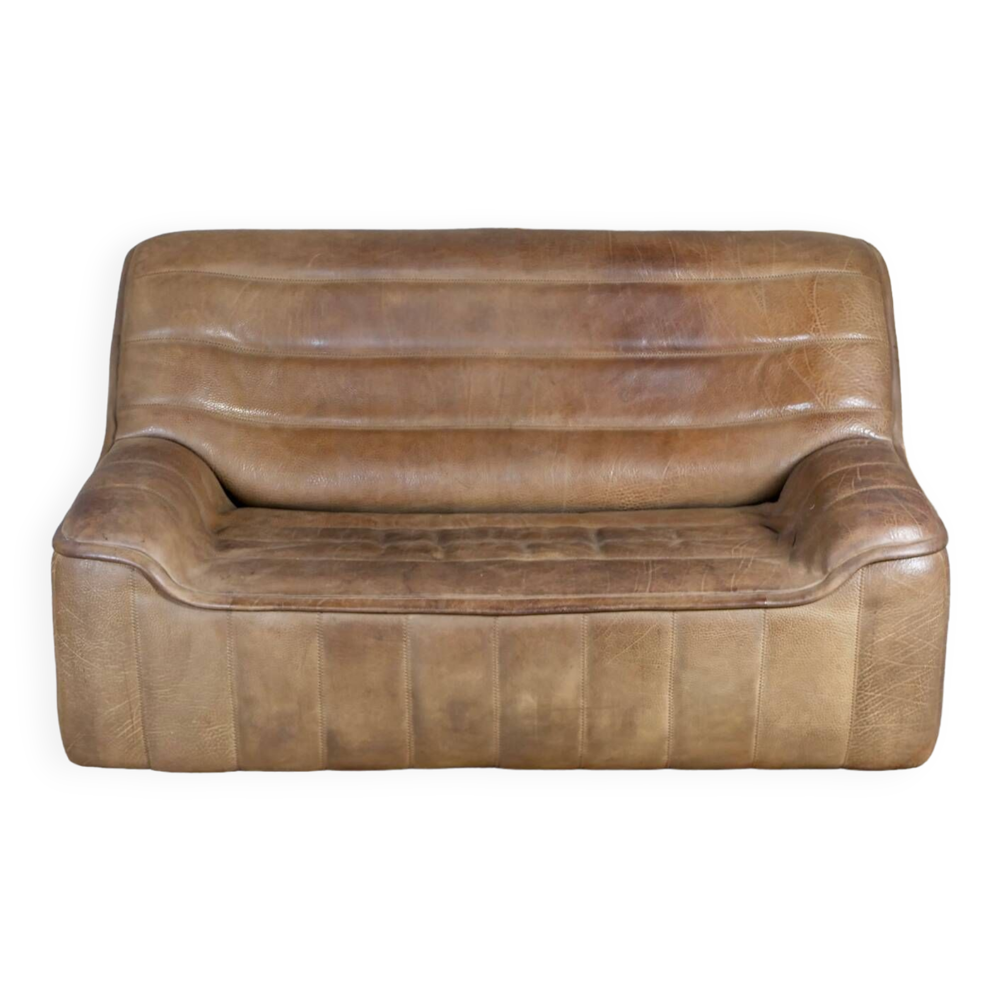 De Sede DS-84 sofa in taupe buffalo leather