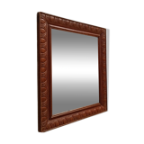 Old carved wooden mirror 38*32cm