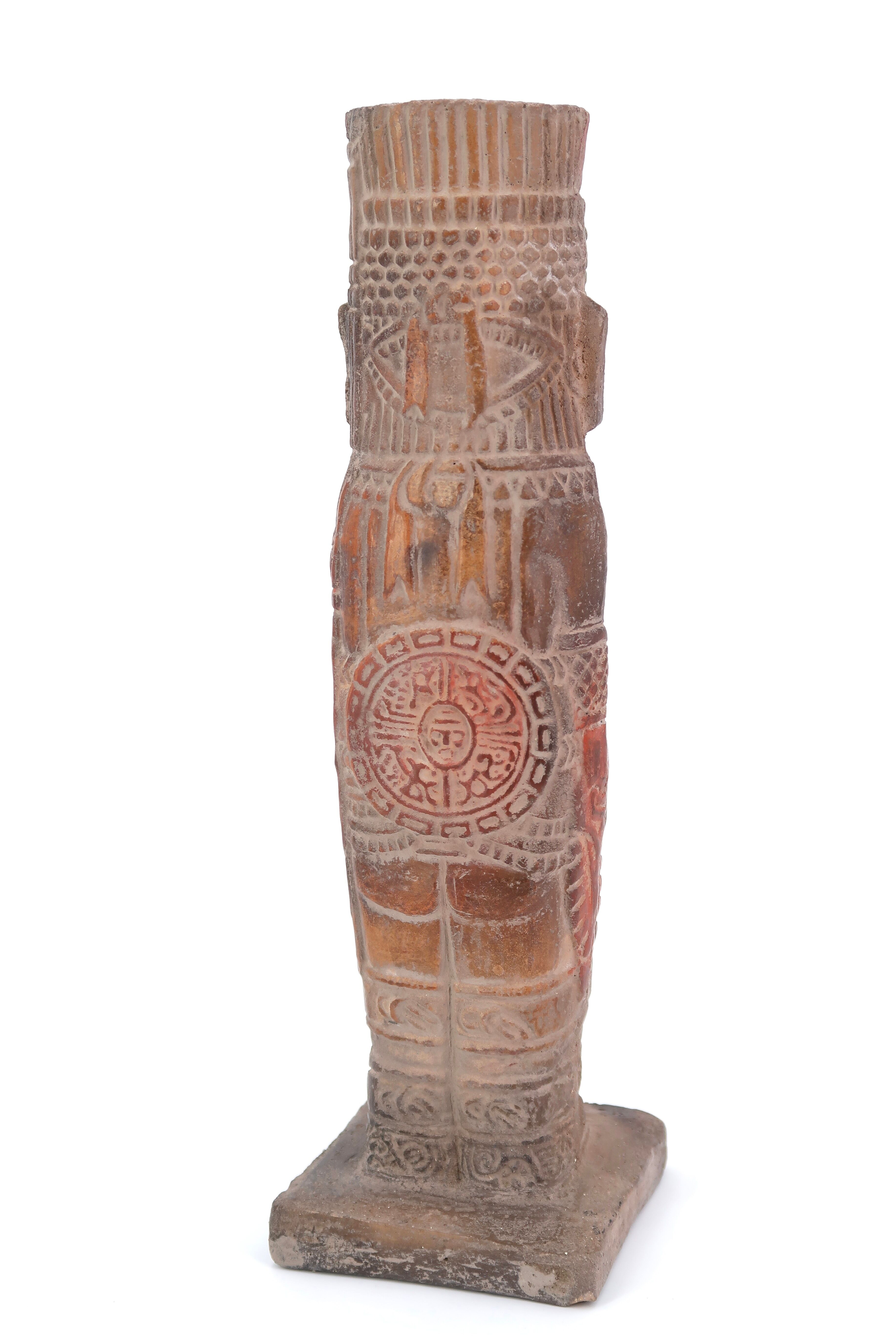 Mexican Terracotta Atlanteans of Tula Hidalgo