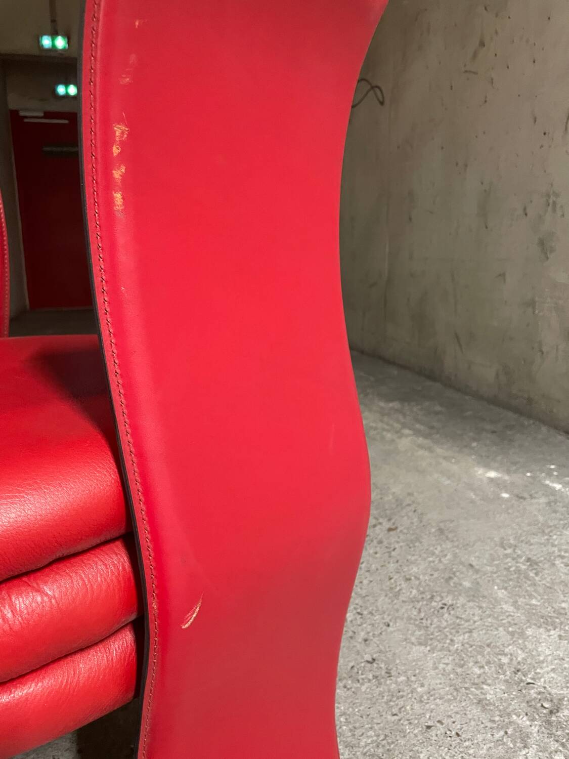 Italian postmodernist armchair, 1980