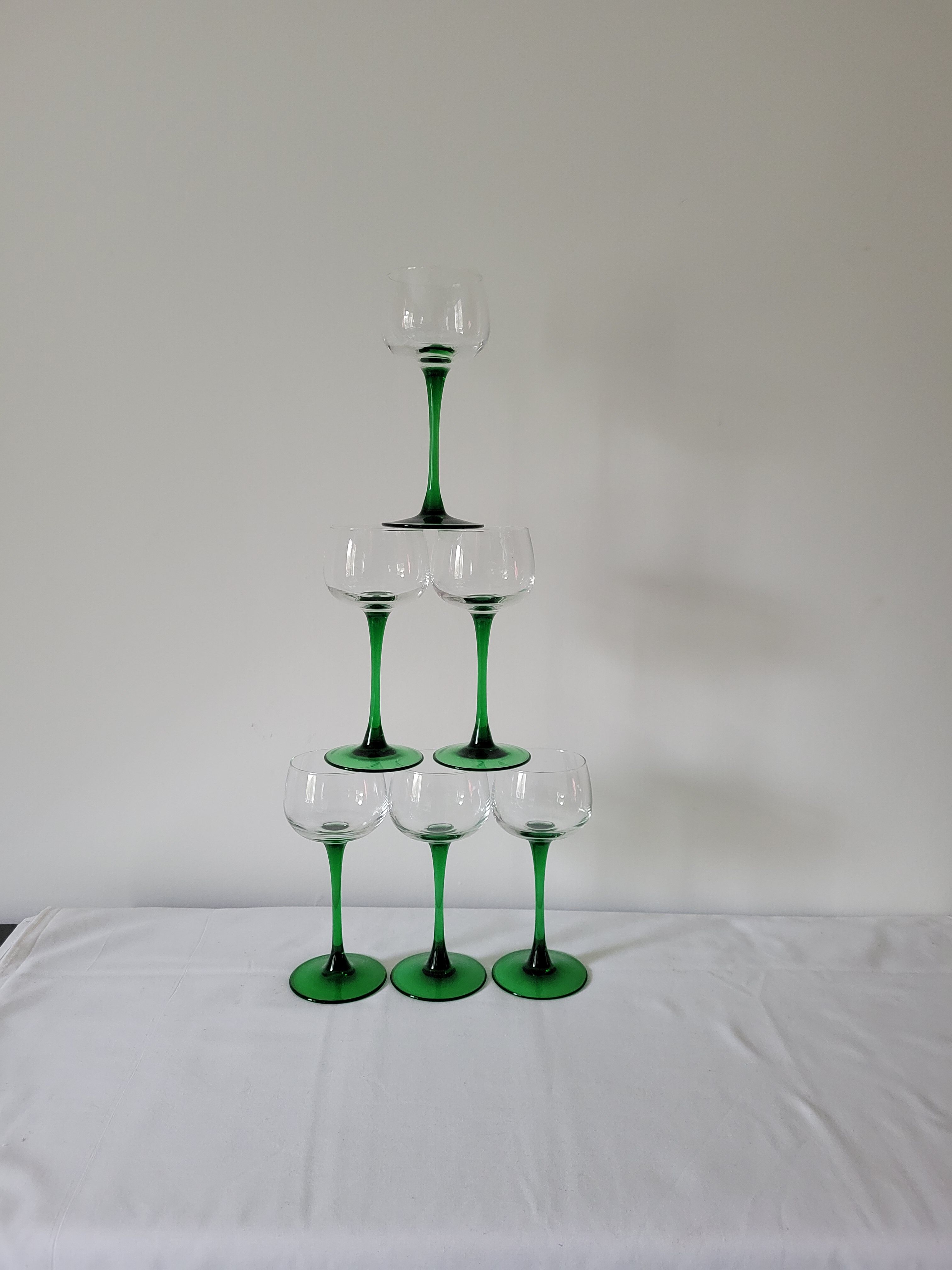 Set of 6 alsace wine glasses Luminarc