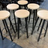 Suite of 6 stools