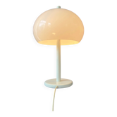 Lampe de table Dijkstra - lampe de bureau champignon vintage - lumière Space Age blanche