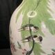 China, large old polychrome porcelain vase, late 19th century