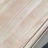 Renovated Louis Philippe extendable round banquet table with leaves, 10 feet.