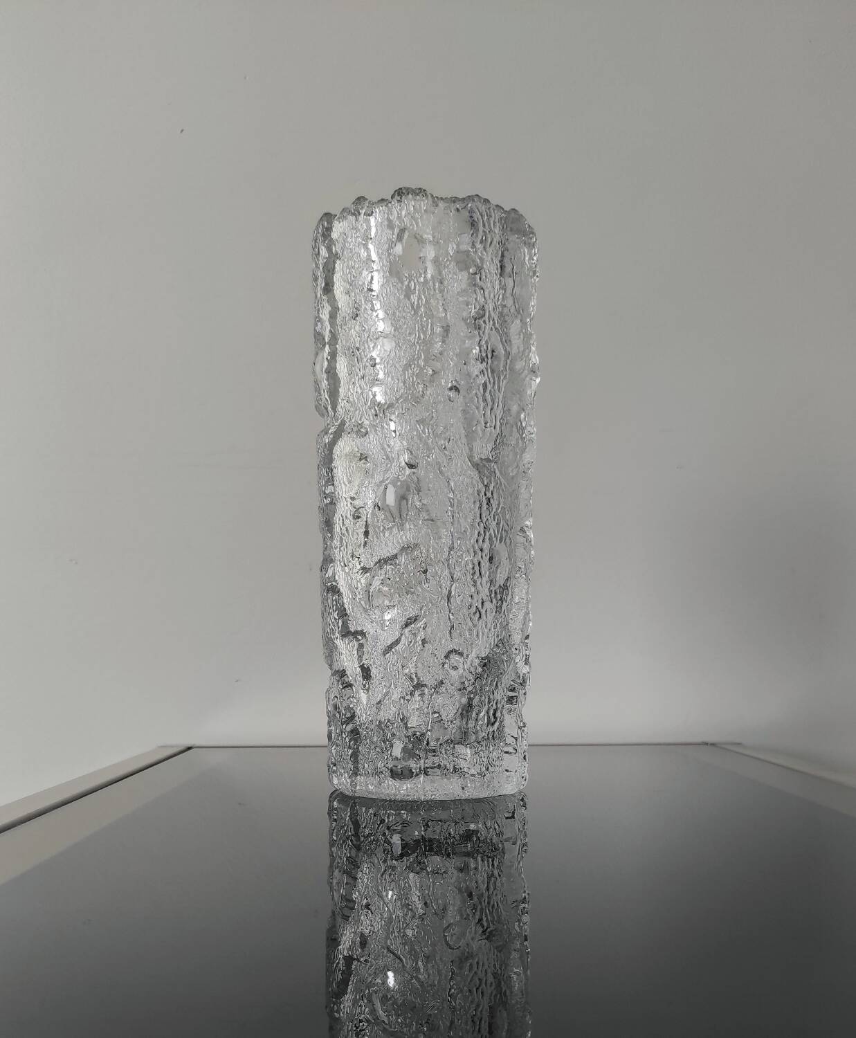 Vintage glass vase