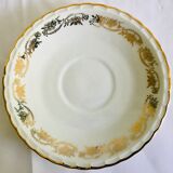 Beurrier ancien et ses assiettes en porcelaine de Limoges