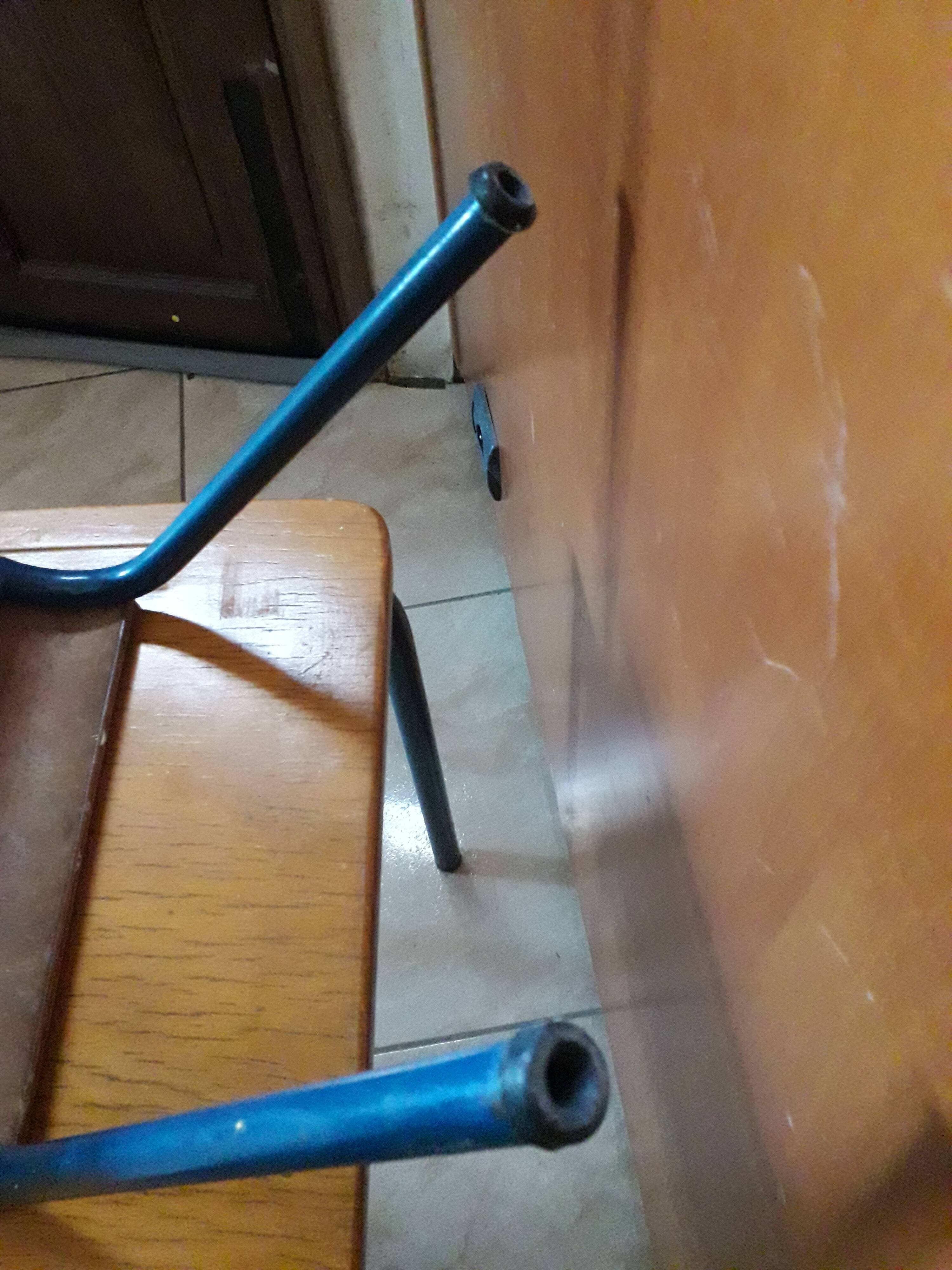 Desk desk desk table child school metal wood and vintage chair