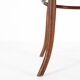 Vintage armchair in bentwood with canework, France ca. 1950