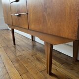 Enfilade anglaise en teck massif vintage de la collection austin suite