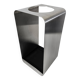 stainless steel umbrella stand by françois MONNET for KAPPA