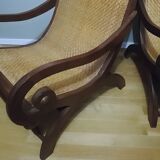 Deux fauteuils coloniaux planteurs