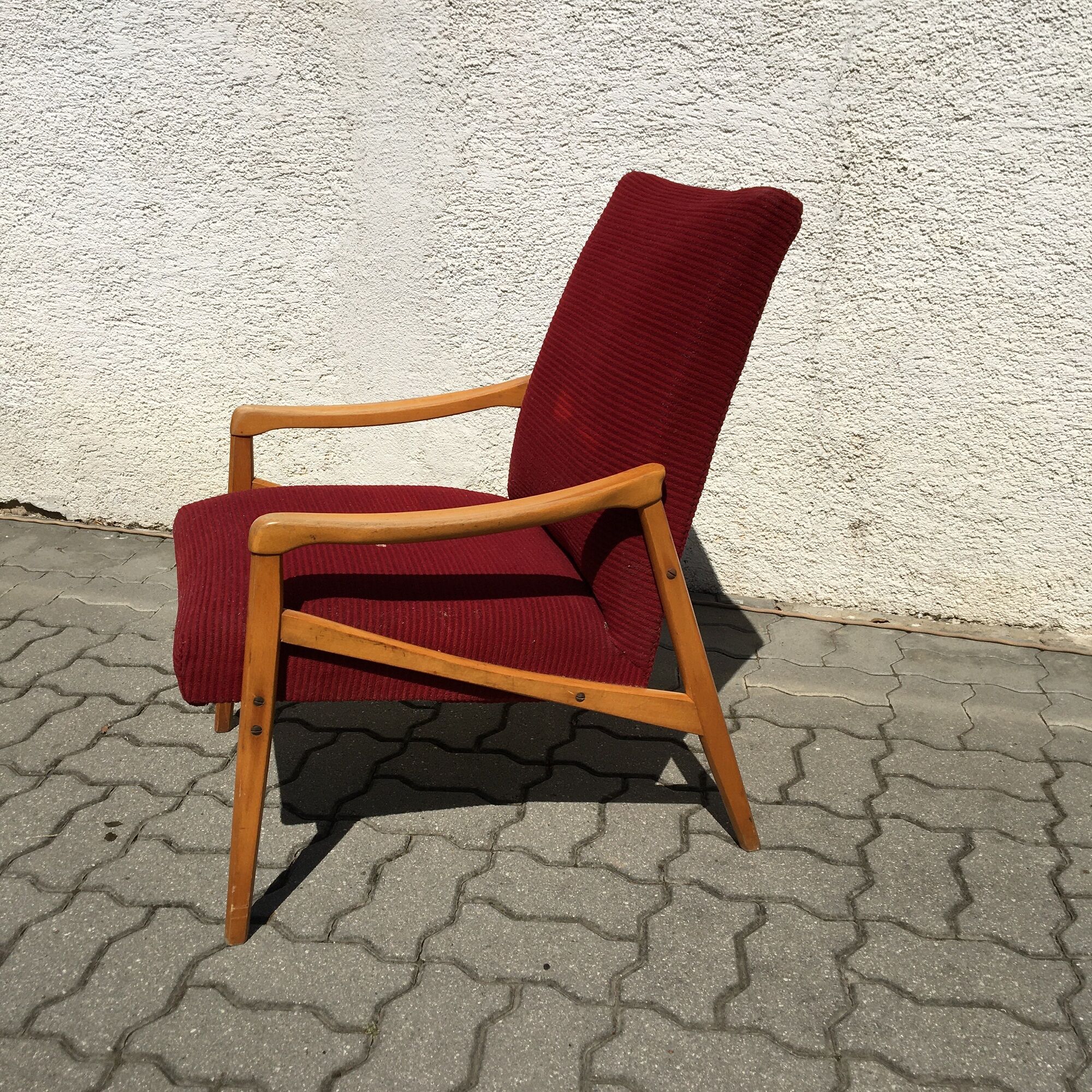 Vintage interier praha armchair jiri jiroutek vintage 60s midcentury czechoslovakia.