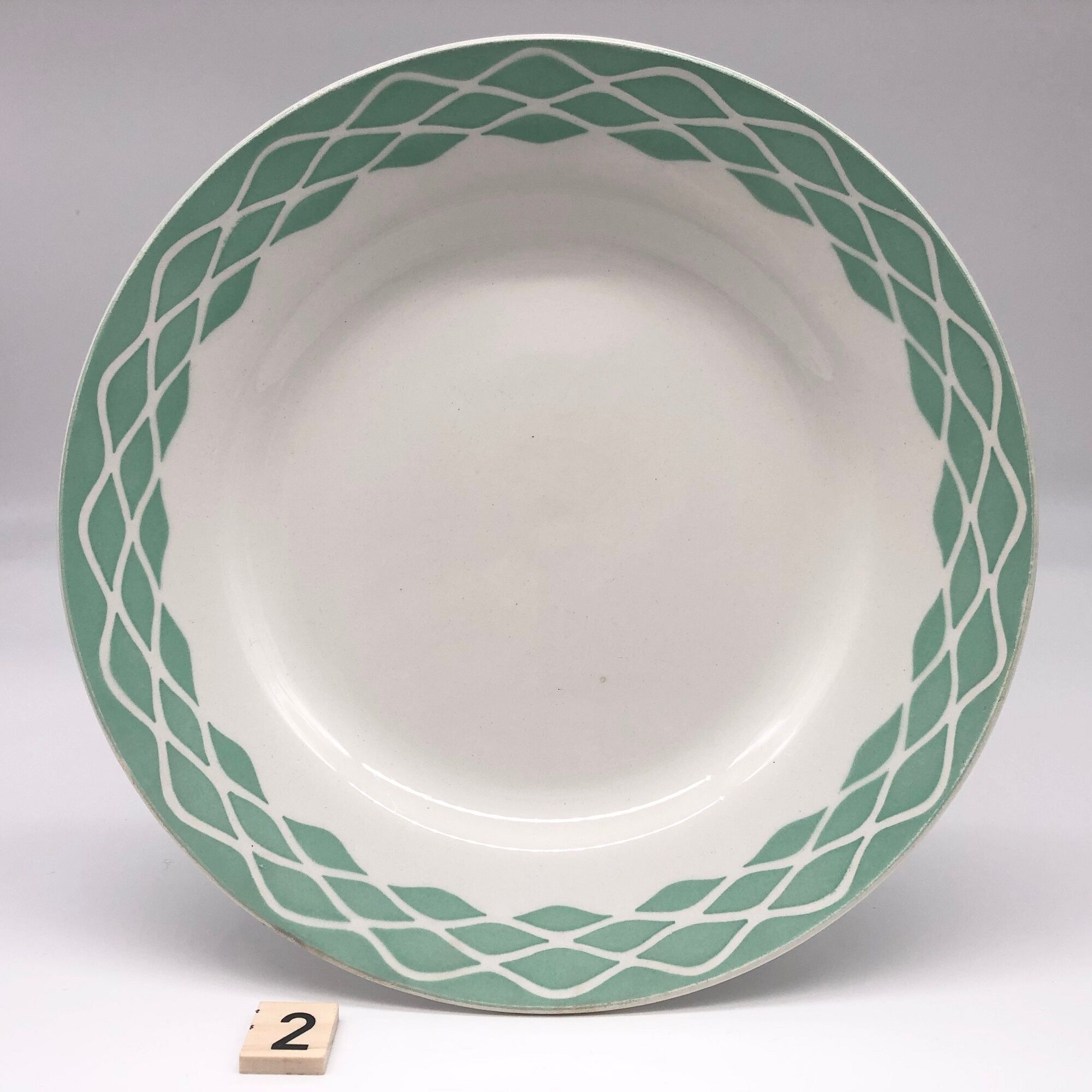 6 flat plates "Digoin Sarreguemines"- model Lola