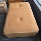 Banquette/ottoman - "Jacques Leleu collection" caramel velvet