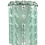 Lampe de table en verre moulé, Italie vers 1970