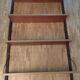 Teak wall shelf