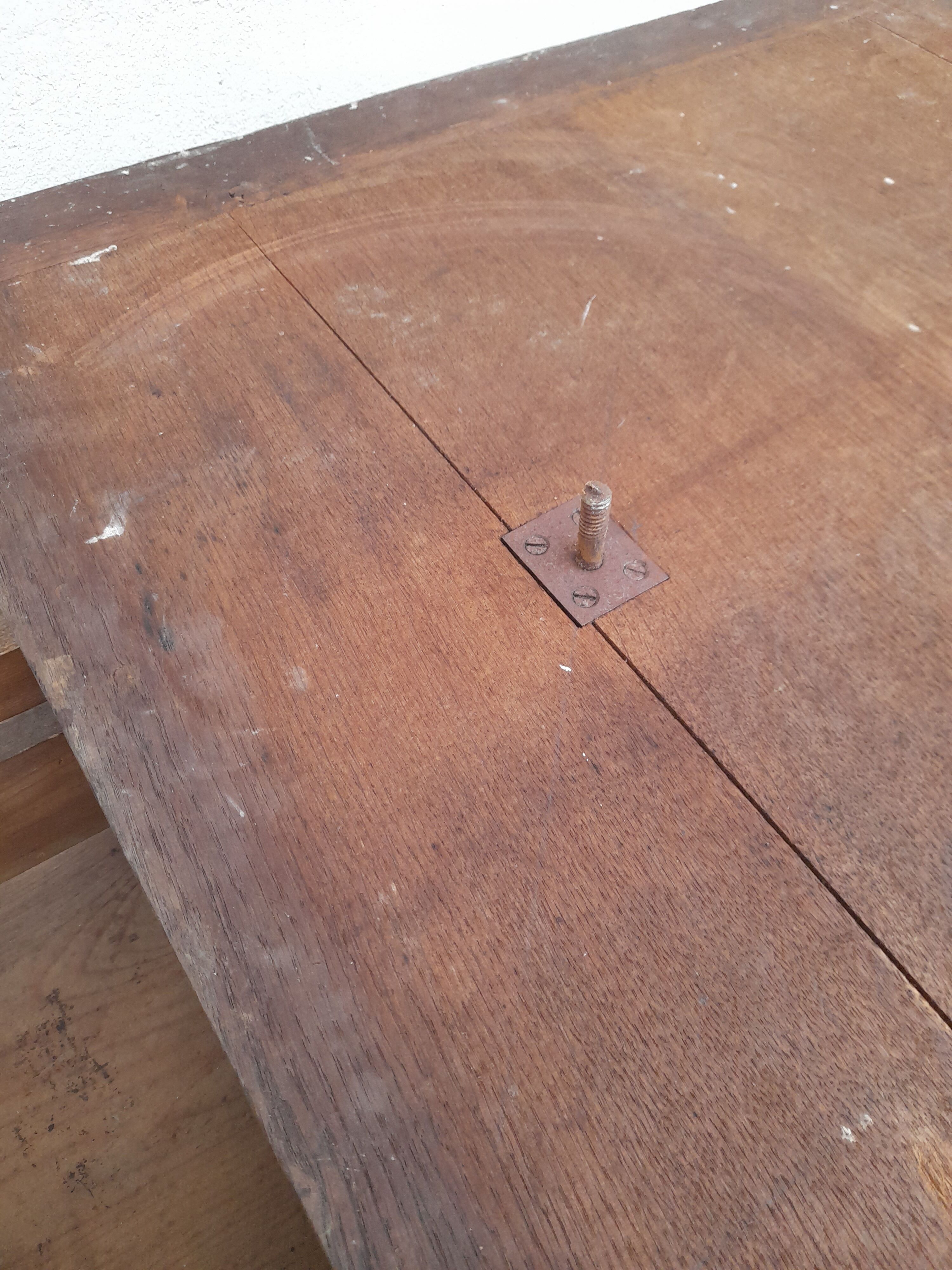 Farm table folding tray called "Wallet" 1900