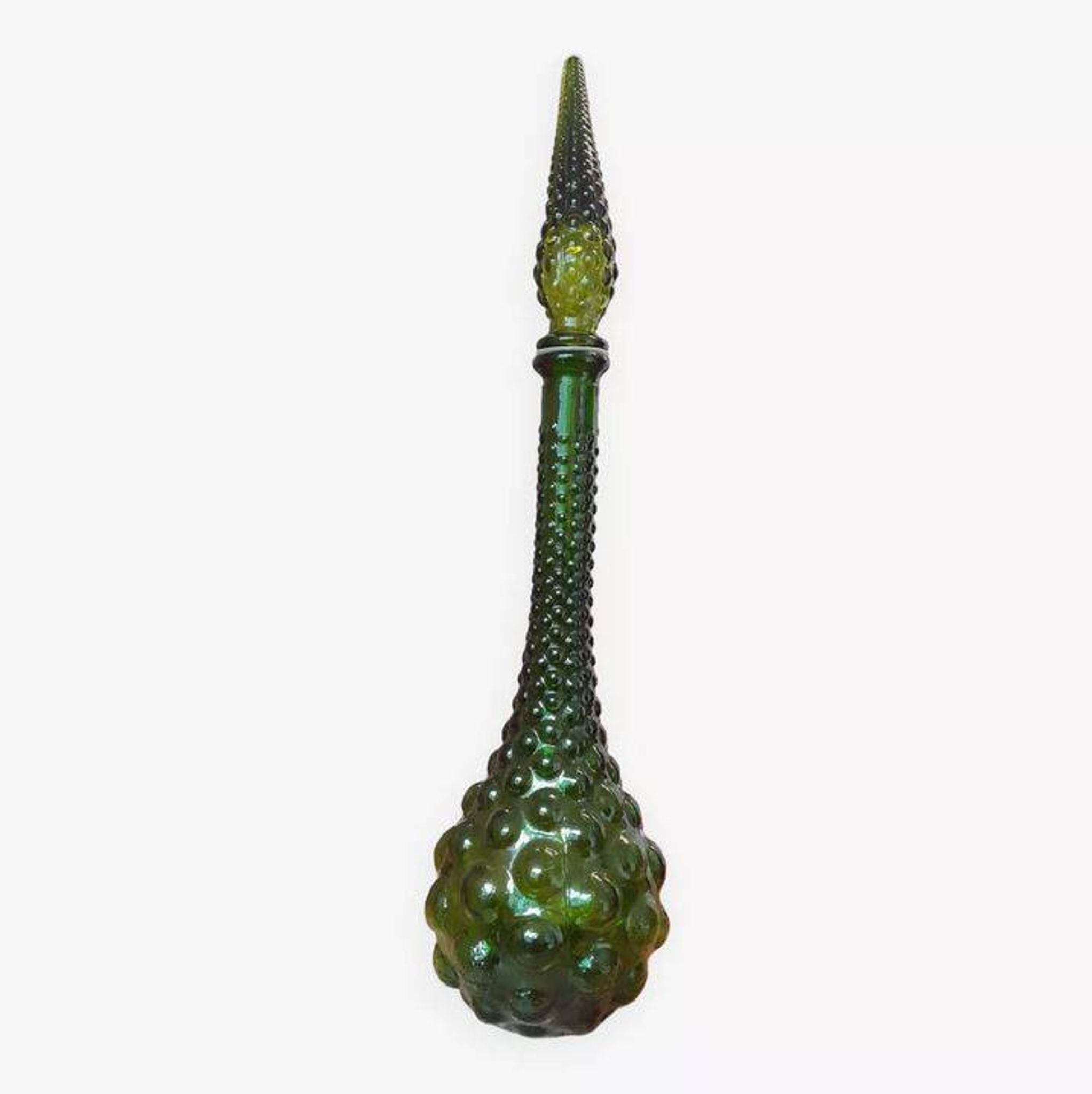 Bouteille carafe italienne Empoli vintage