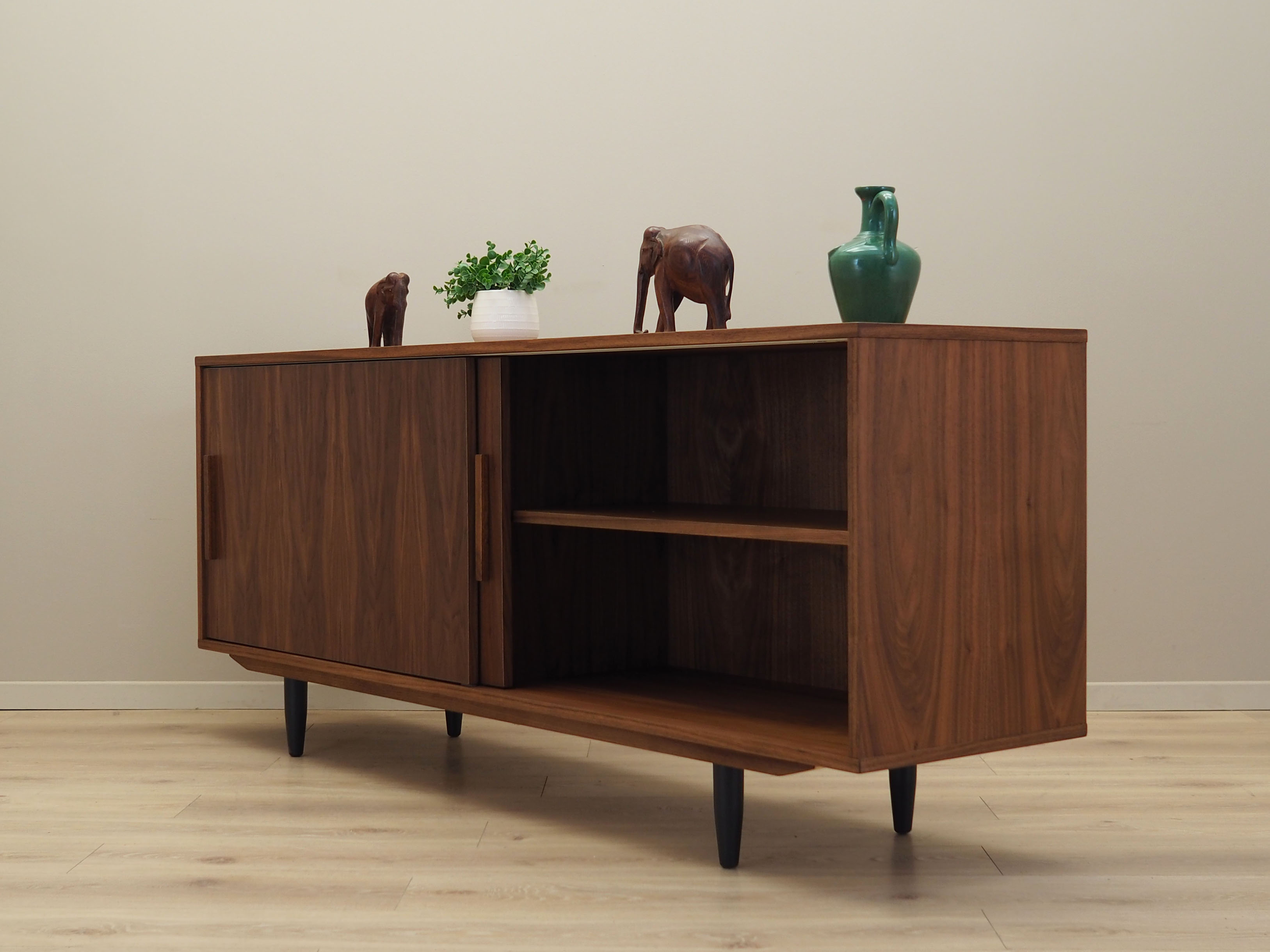 Walnut sideboard, Danish design, 1990s, production: Denmark