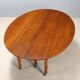 Table ancienne extensible en noyer, Italie, XIXe siècle