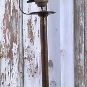 Wrought iron lamppost